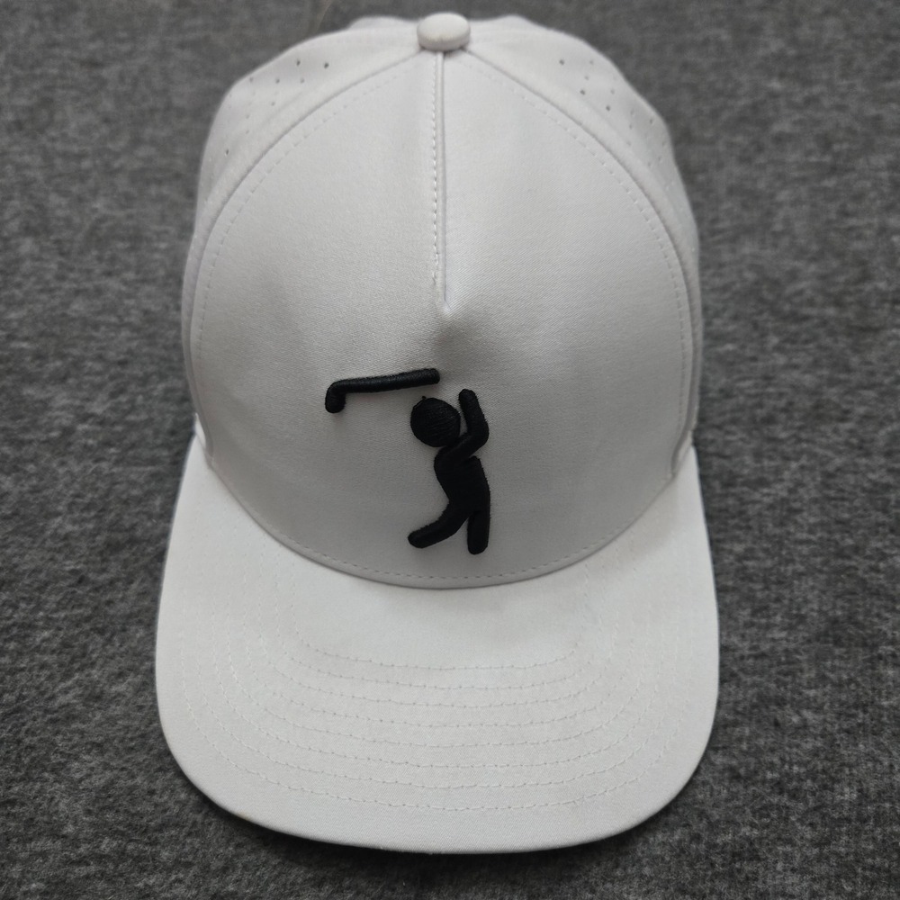 Bogey Bros Golf Co Trucker Hat White Snapback Golfcore Bogeyman